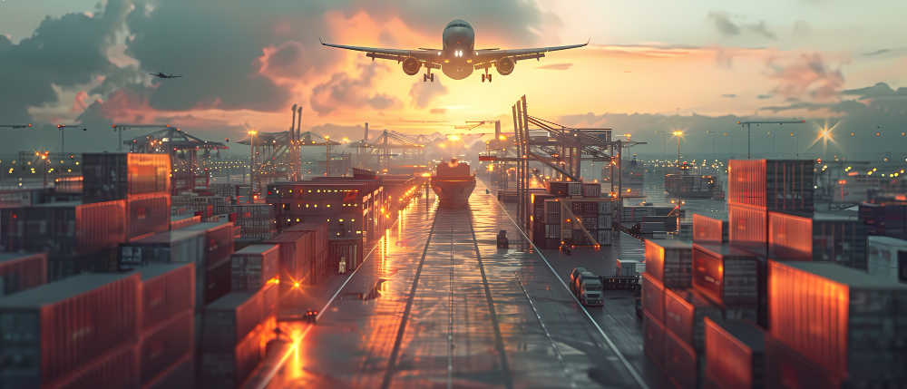 VLink Connect Logistics - Freight Forwarding Services hero image